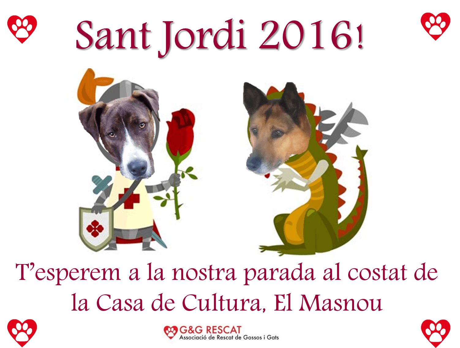 Sant Jordi ya está aquí!